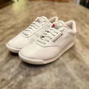 Reebok Classic White Women’s Princess Sz. 8.5 Comfy Sneakers